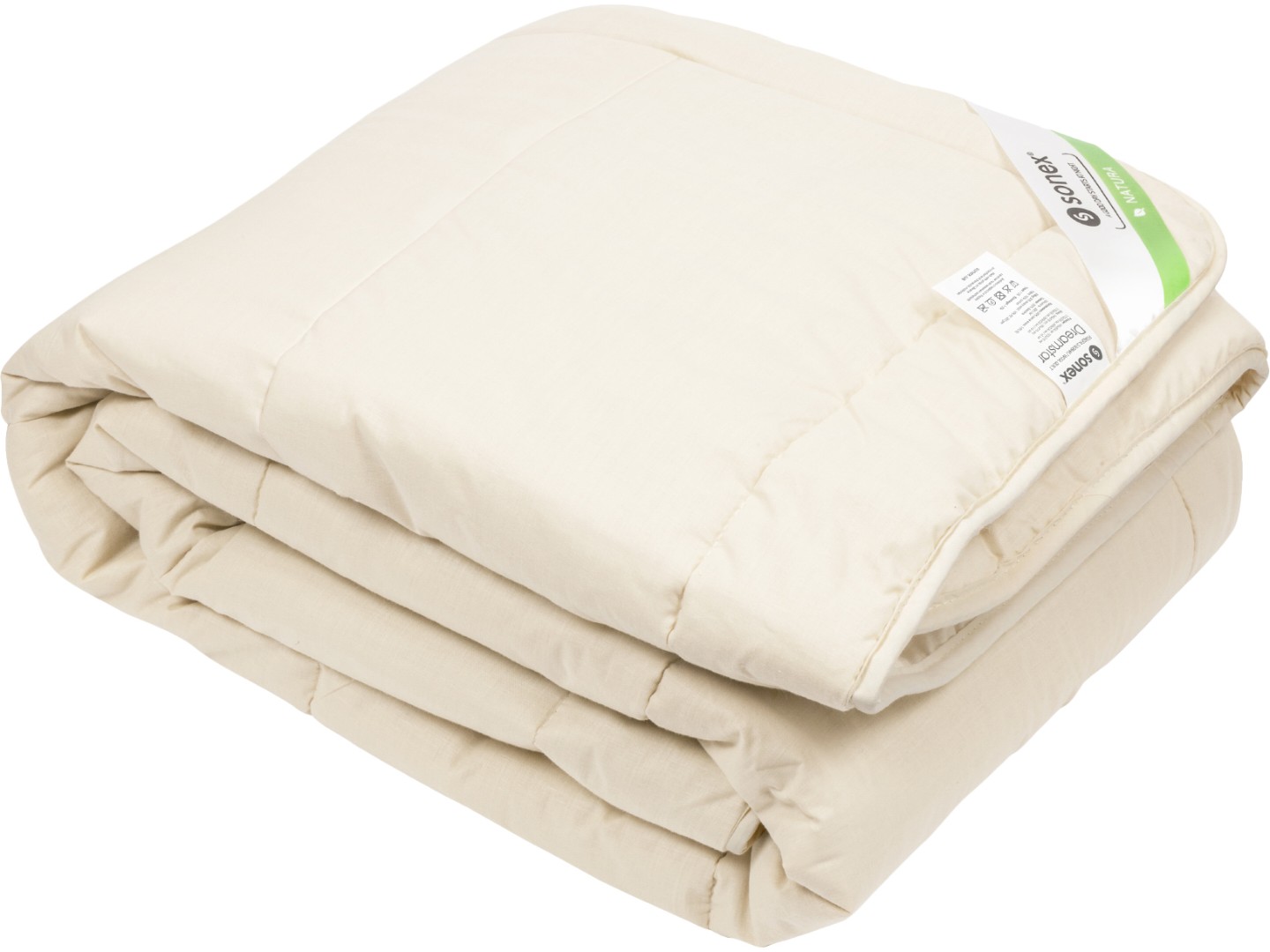 Ковдра демісезонна полуторна Sonex 155x215 вовна овеча DreamStar Beige (SO102051)