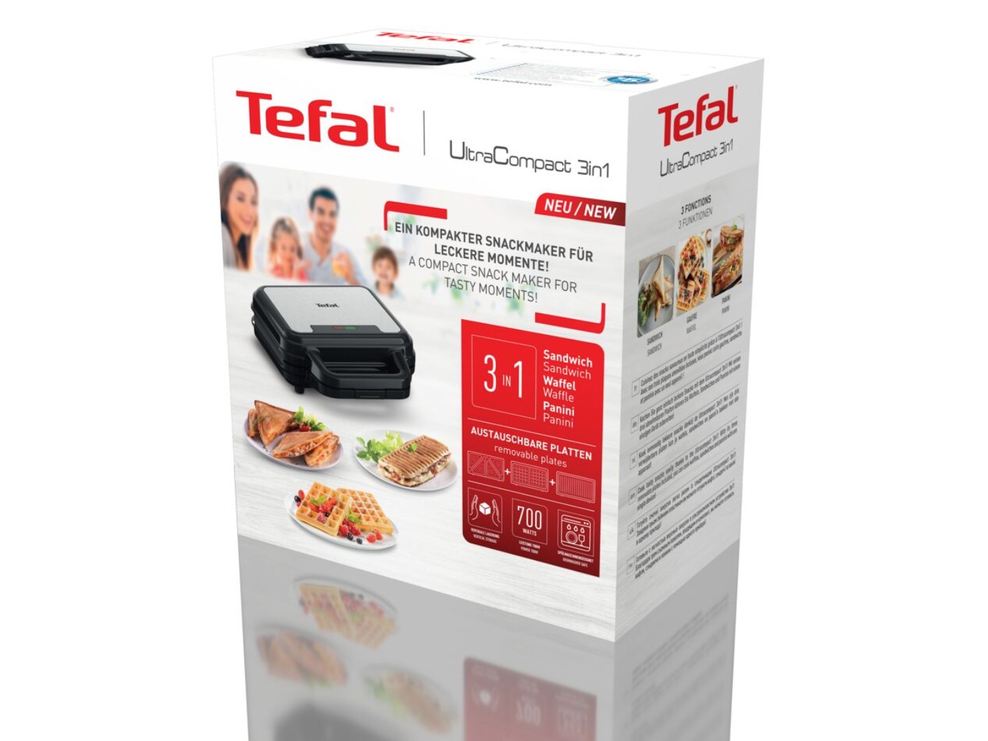 Бутербродниця Tefal SW383D10 — фото 9