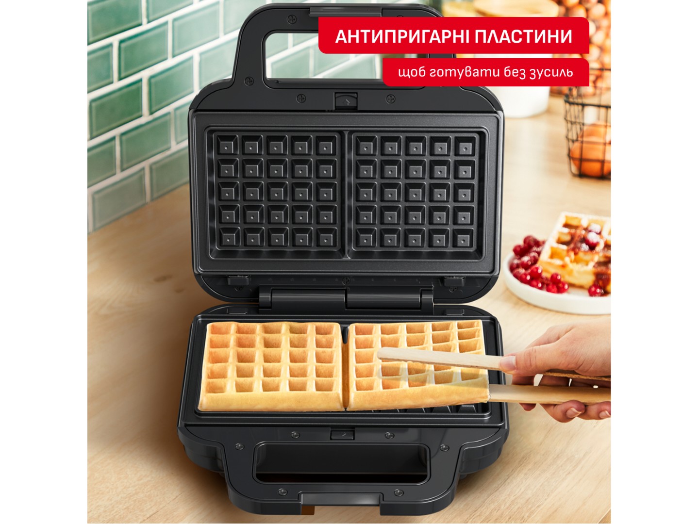 Бутербродниця Tefal SW383D10 — фото 4