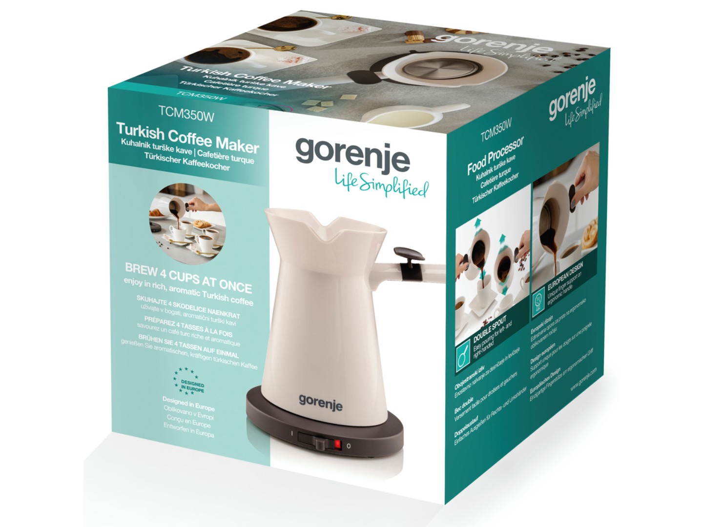 Турка електрична Gorenje TCM350W — фото 8