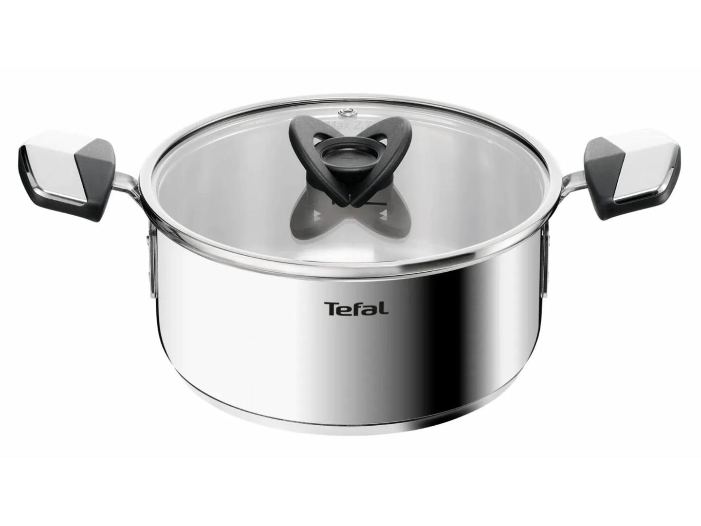 Каструля Tefal E3284644 Space+ Emotion+ 24 см (5,4 л) з кр. — фото 1