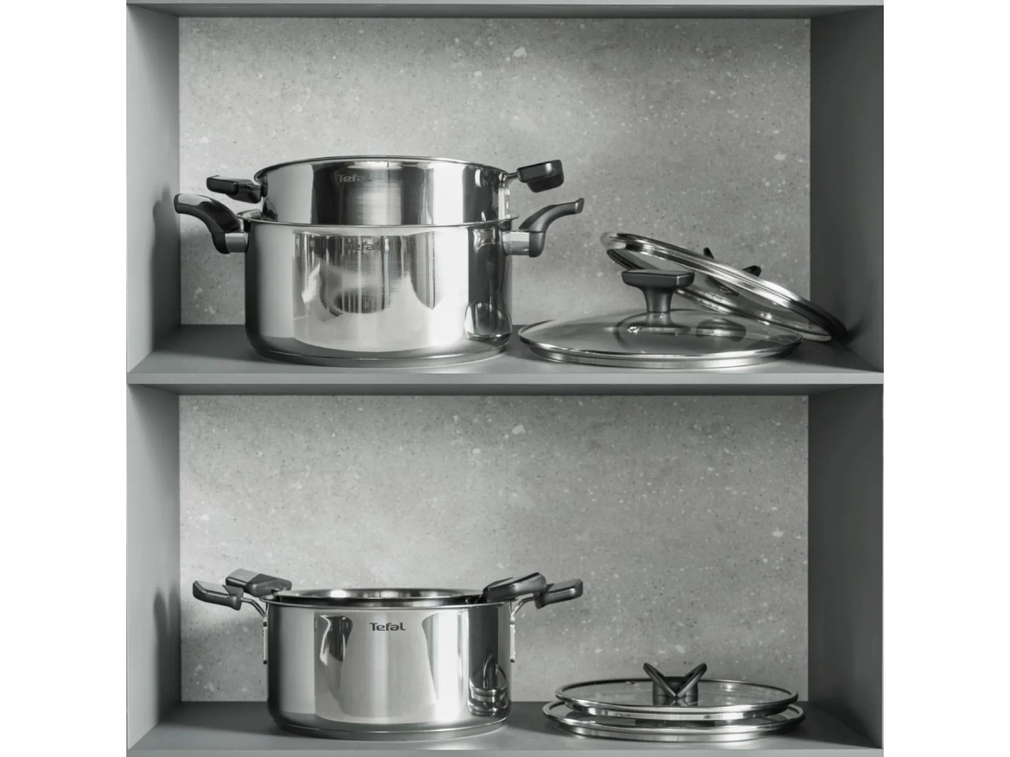 Каструля Tefal E3284644 Space+ Emotion+ 24 см (5,4 л) з кр. — фото 18