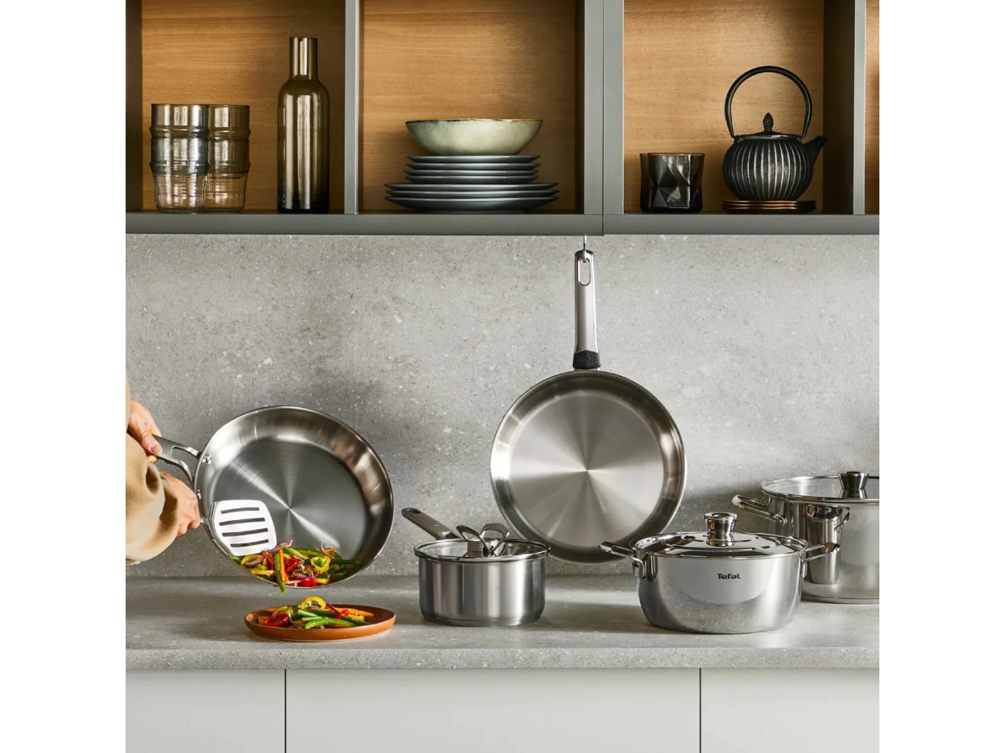 Каструля Tefal E3284644 Space+ Emotion+ 24 см (5,4 л) з кр. — фото 17