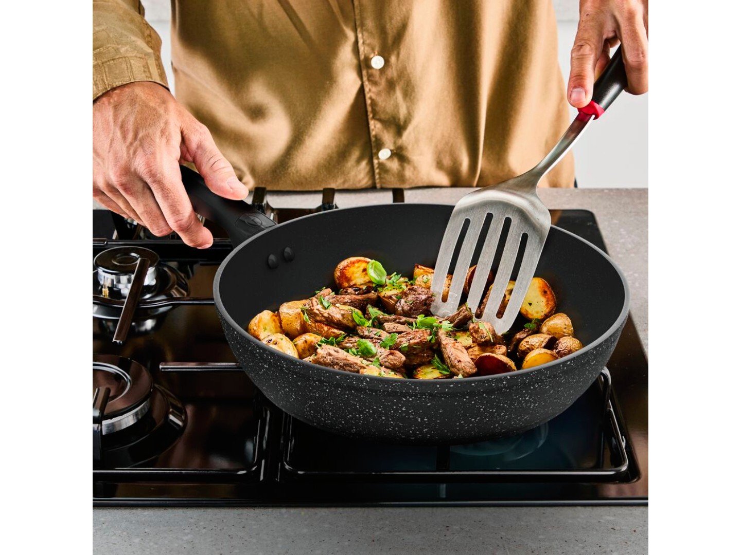 Сковорода універсальна Tefal G3390532 Exсell Cook 26 см — фото 10