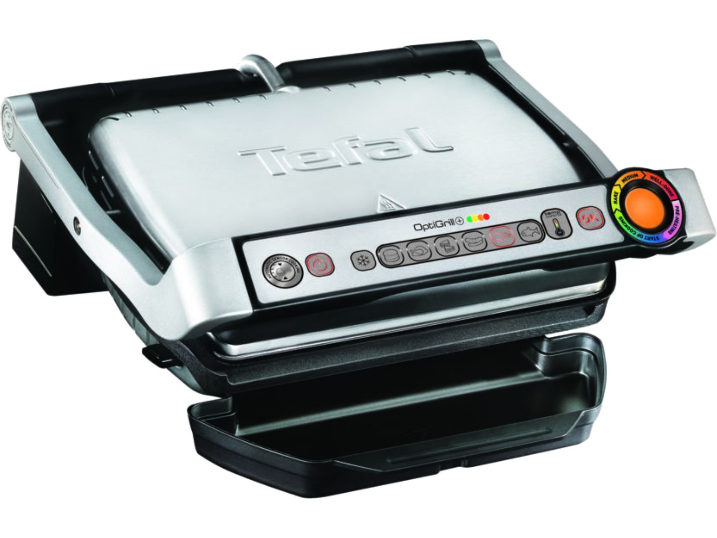 Гриль-барбекю електричний Tefal OptiGrill+ GC716D12