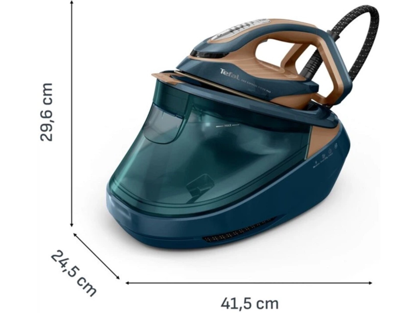 Праска з парогенератором Tefal GV9920E0 Pro Express Vision Max — фото 13