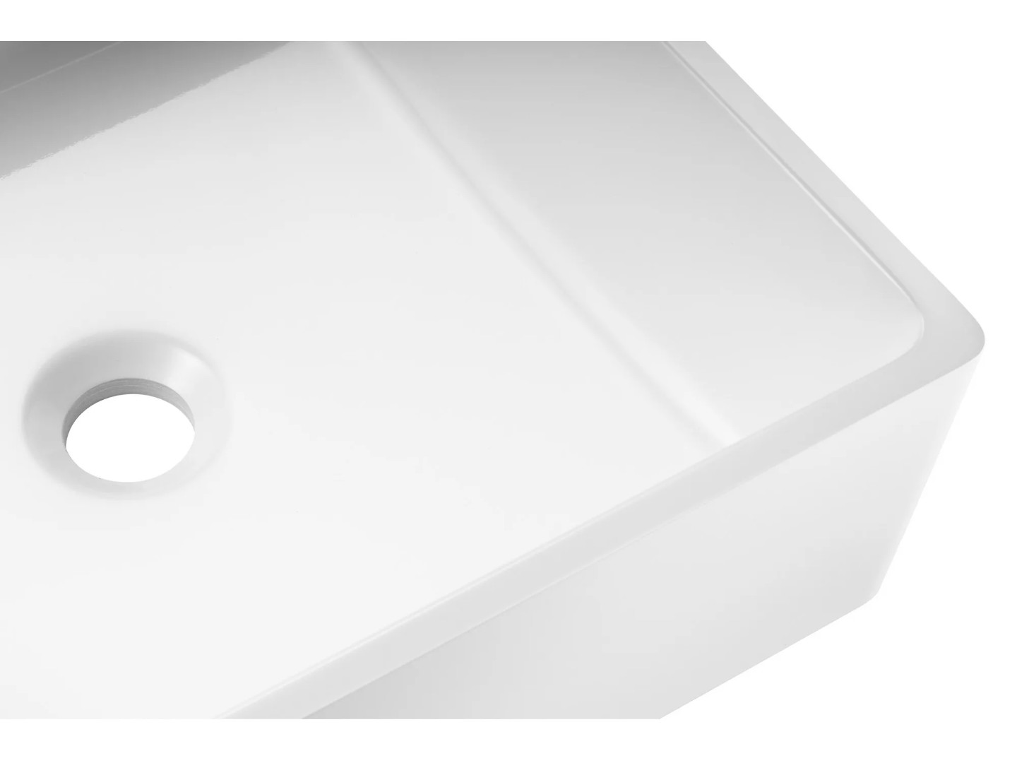 Раковина для ванної GRANADO Tremp White Gel — фото 4