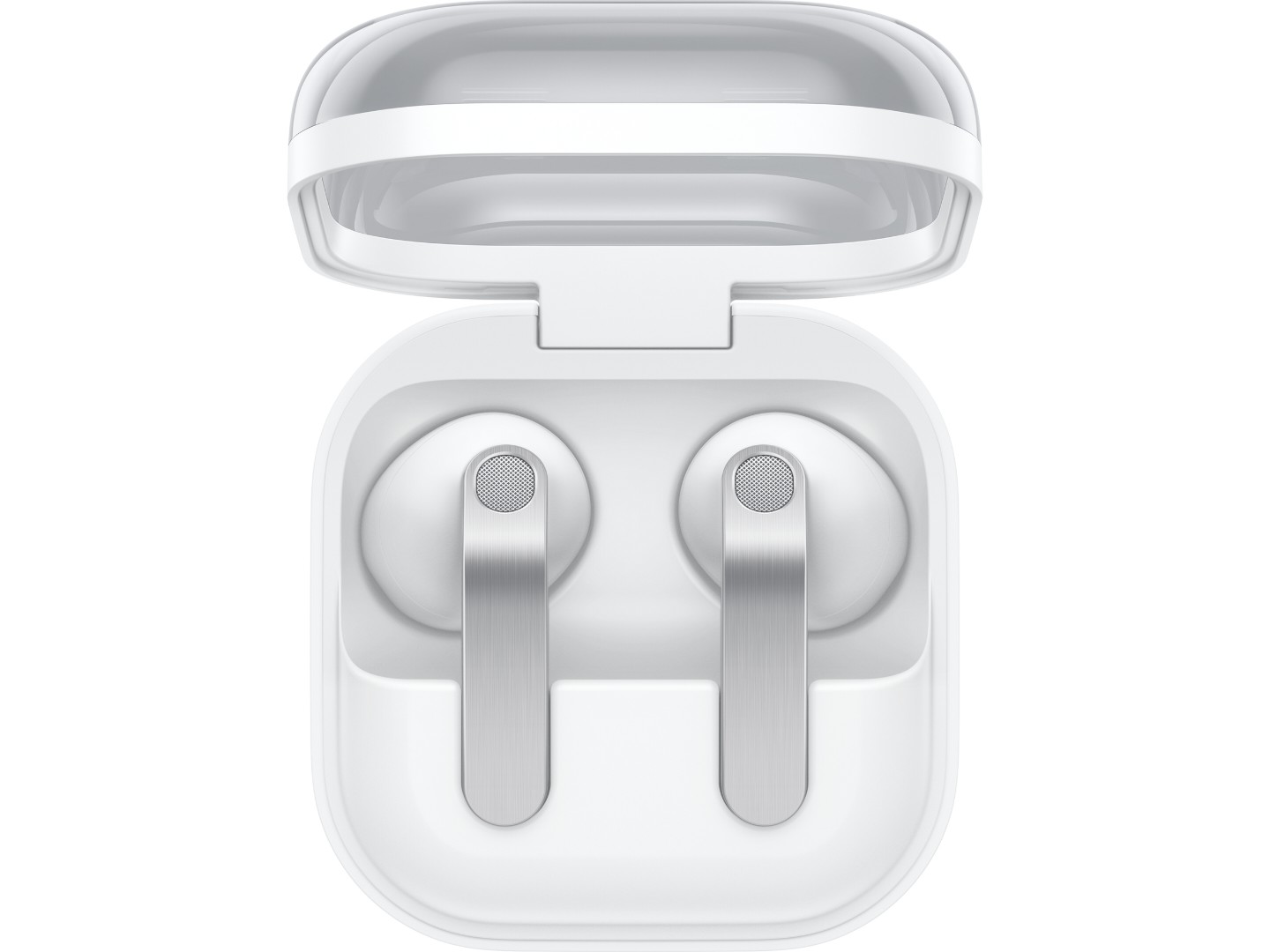 Навушники вкладиші бездротові TWS Samsung Galaxy Buds4 White (SM-R540NZWASEK) — фото 1
