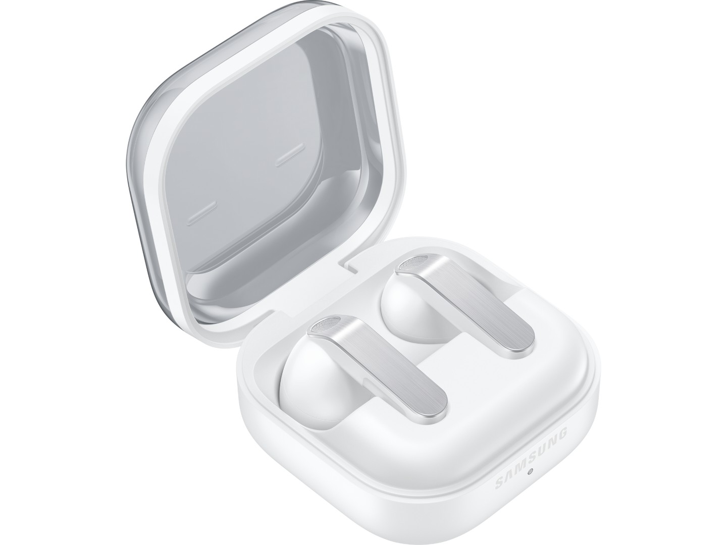 Навушники вкладиші бездротові TWS Samsung Galaxy Buds4 White (SM-R540NZWASEK) — фото 6