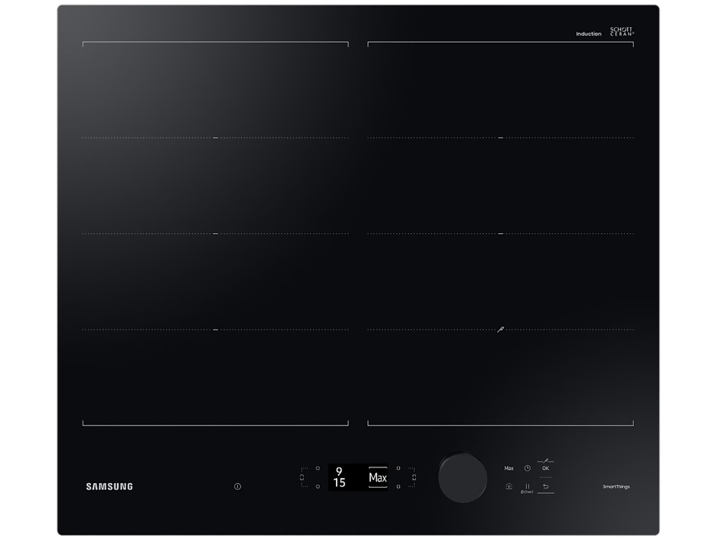 Варильна поверхня електрична Samsung NZ64B7799FK/WT
