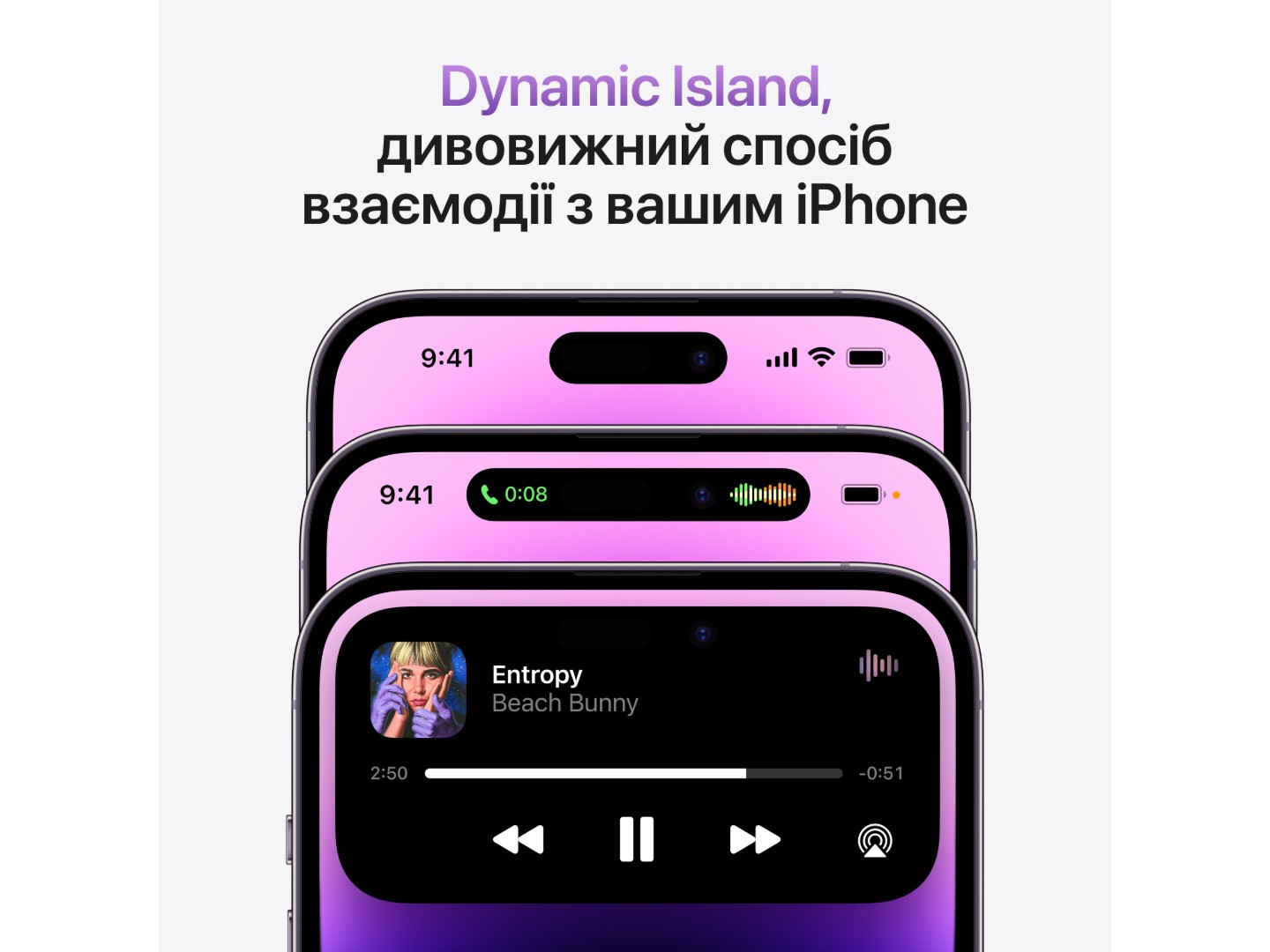 Смартфон Apple iPhone 14 Pro Max 256Gb Deep Purple (Відновлений, Добрий стан) — фото 7
