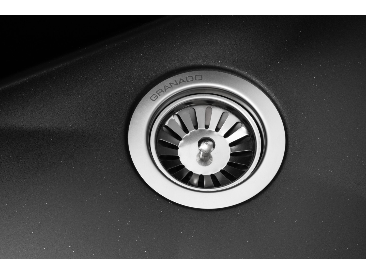 Мийка кухонна GRANADO Under Top Max Black Shine — фото 3