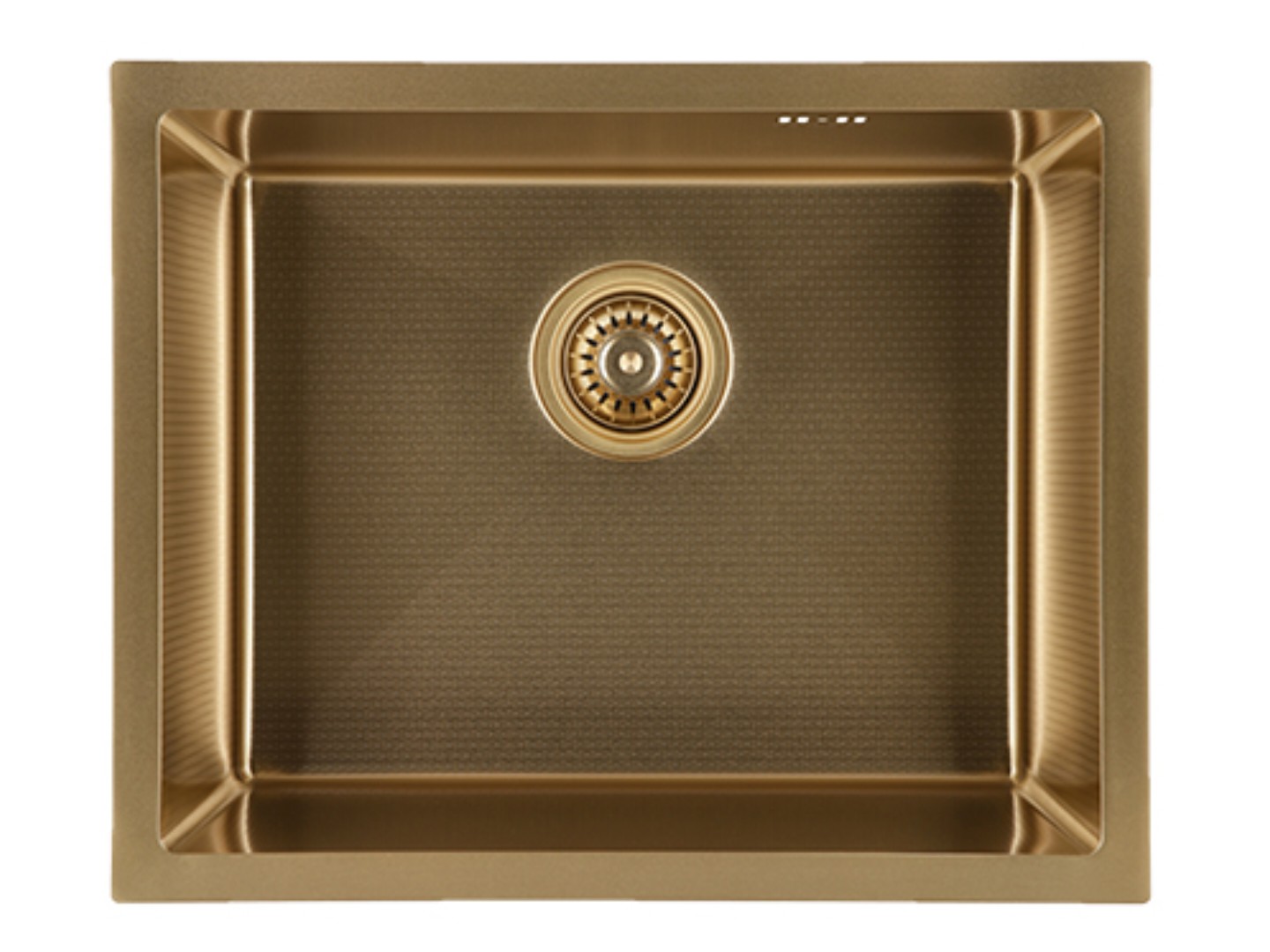 Мийка кухонна GRANADO Under top max STEEL S201 gold honeycomb