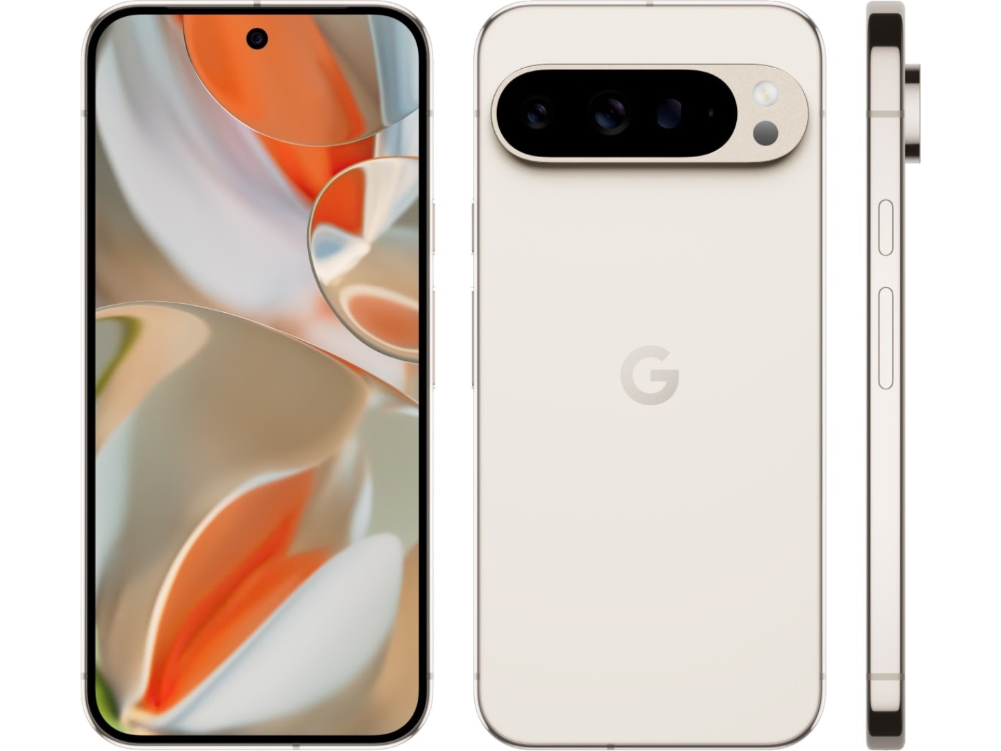 Смартфон Google Pixel 9 Pro XL 256Gb Porcelain (Відновлений, Добрий стан) — фото 3