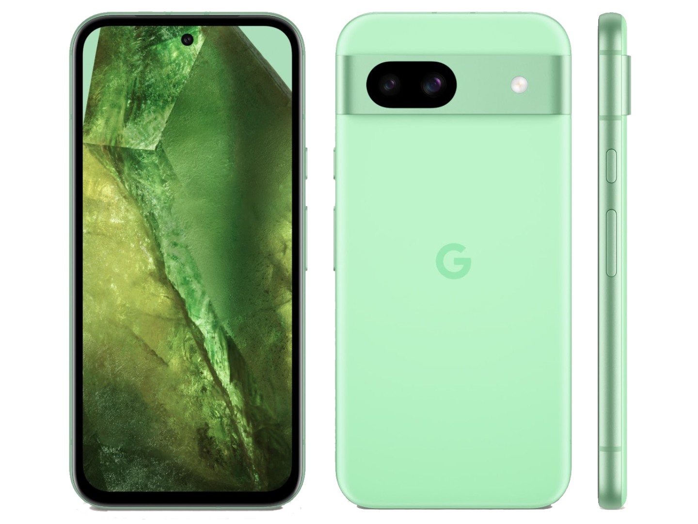 Смартфон Google Pixel 8A 128Gb Aloe (Відновлений, Добрий стан) — фото 2