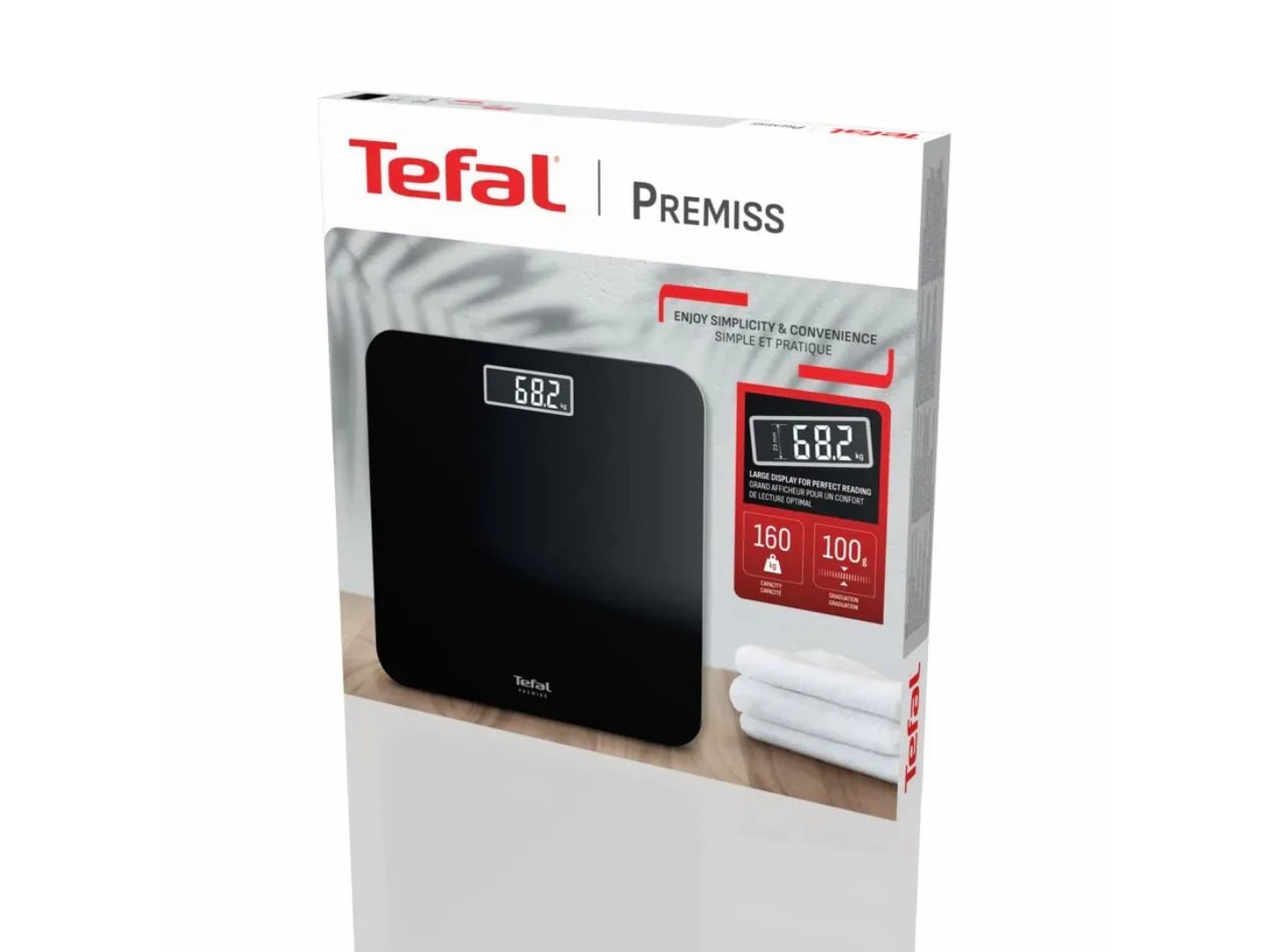Ваги підлогові Tefal PP1800V0 PREMISS BLACK — фото 4
