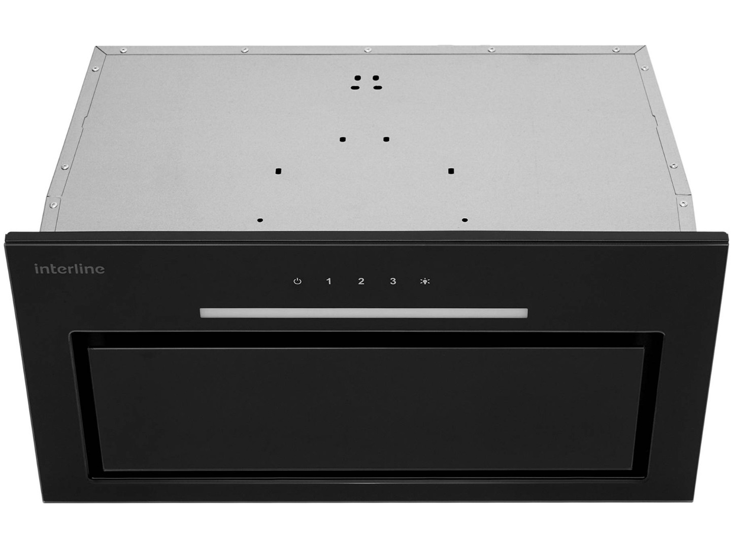 Витяжка вбудована Interline LINE ULTRA BL A/60 GL/S