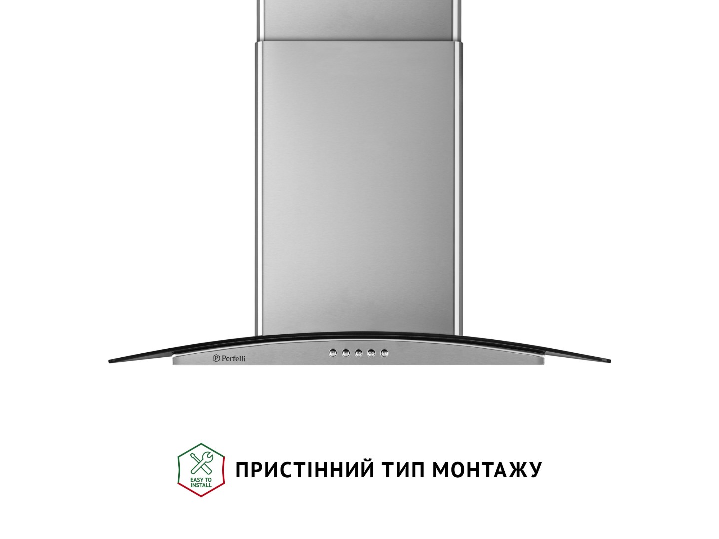Витяжка декоративна Perfelli GRASSI 6HMX INOX — фото 3