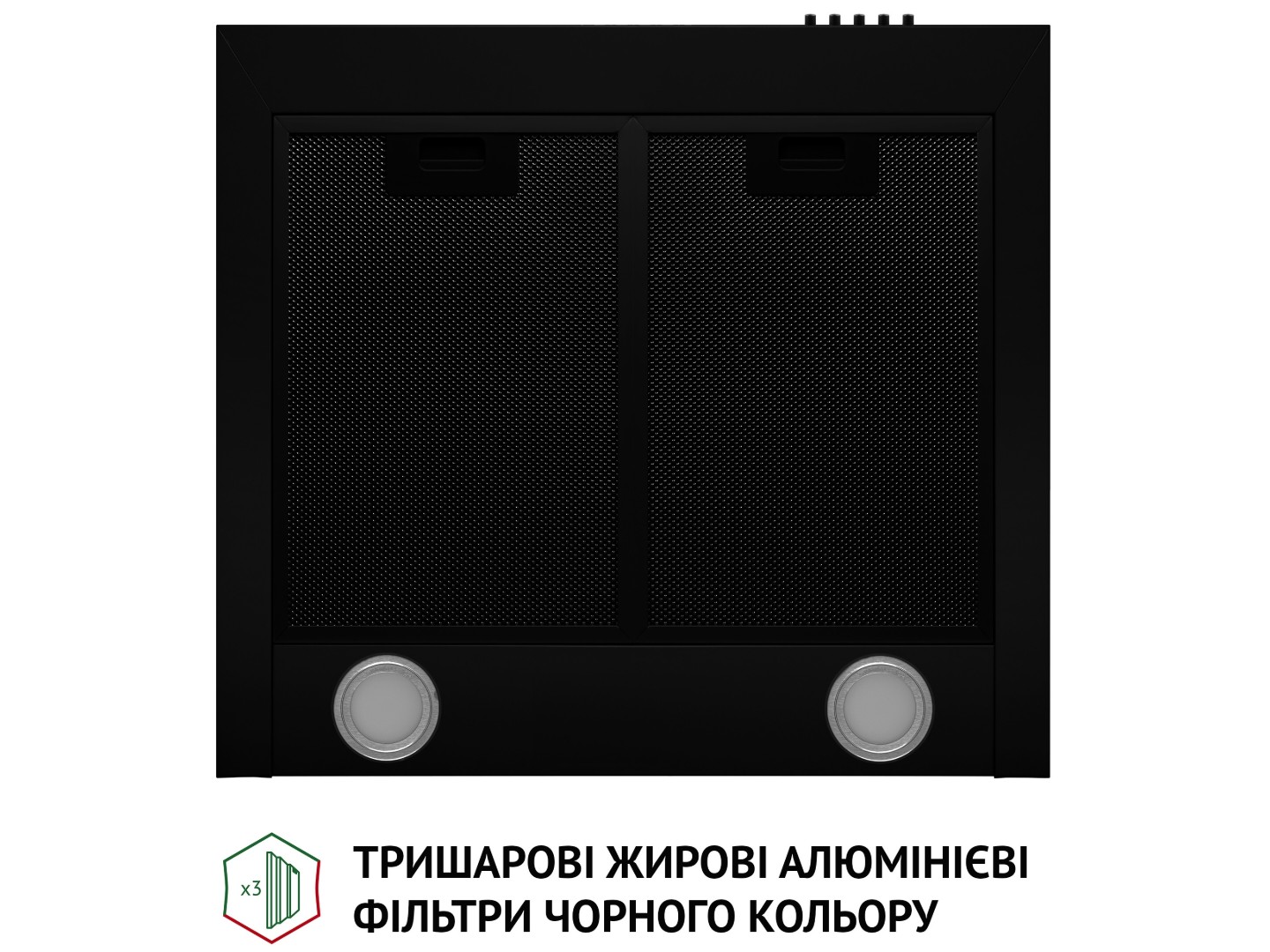 Витяжка декоративна Perfelli K 6210 BL 700 LED — фото 6