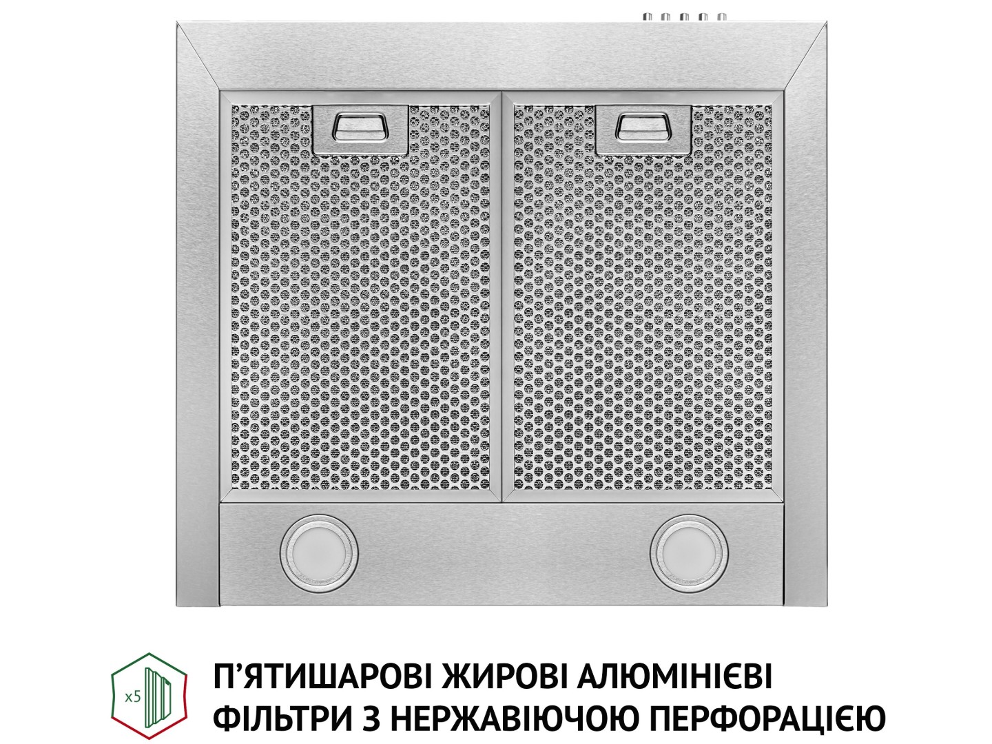 Витяжка декоративна Perfelli K 5210 I 700 LED — фото 5