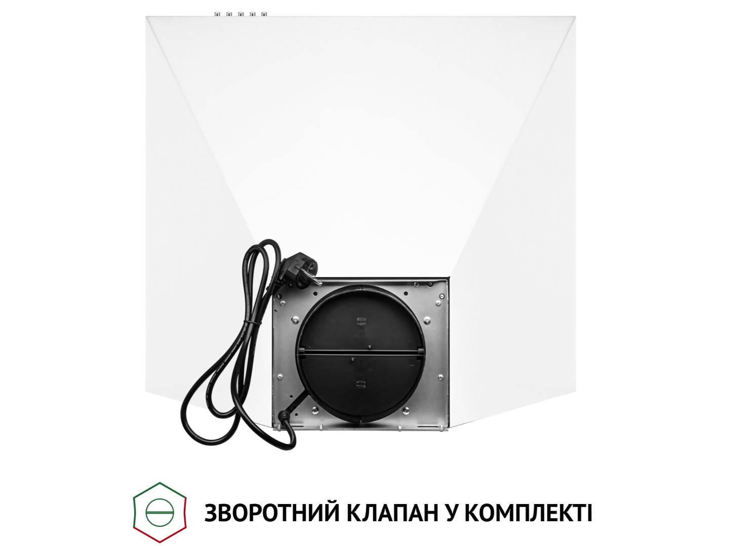Витяжка декоративна Perfelli K 6210 WH 700 LED — фото 7