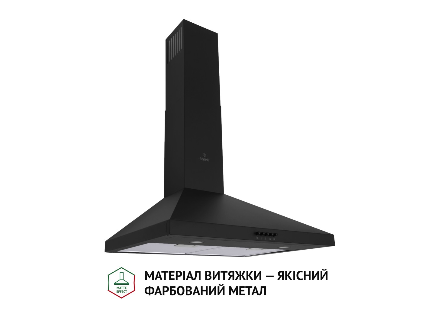 Витяжка декоративна Perfelli K 6402 BL 850 LED — фото 2