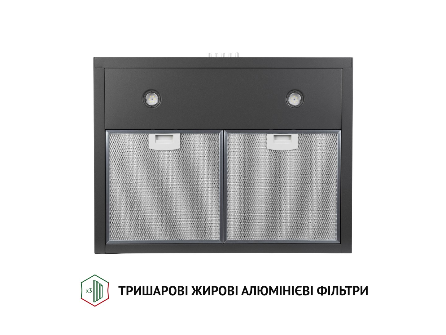 Витяжка декоративна Perfelli K 6402 SG 850 LED — фото 5