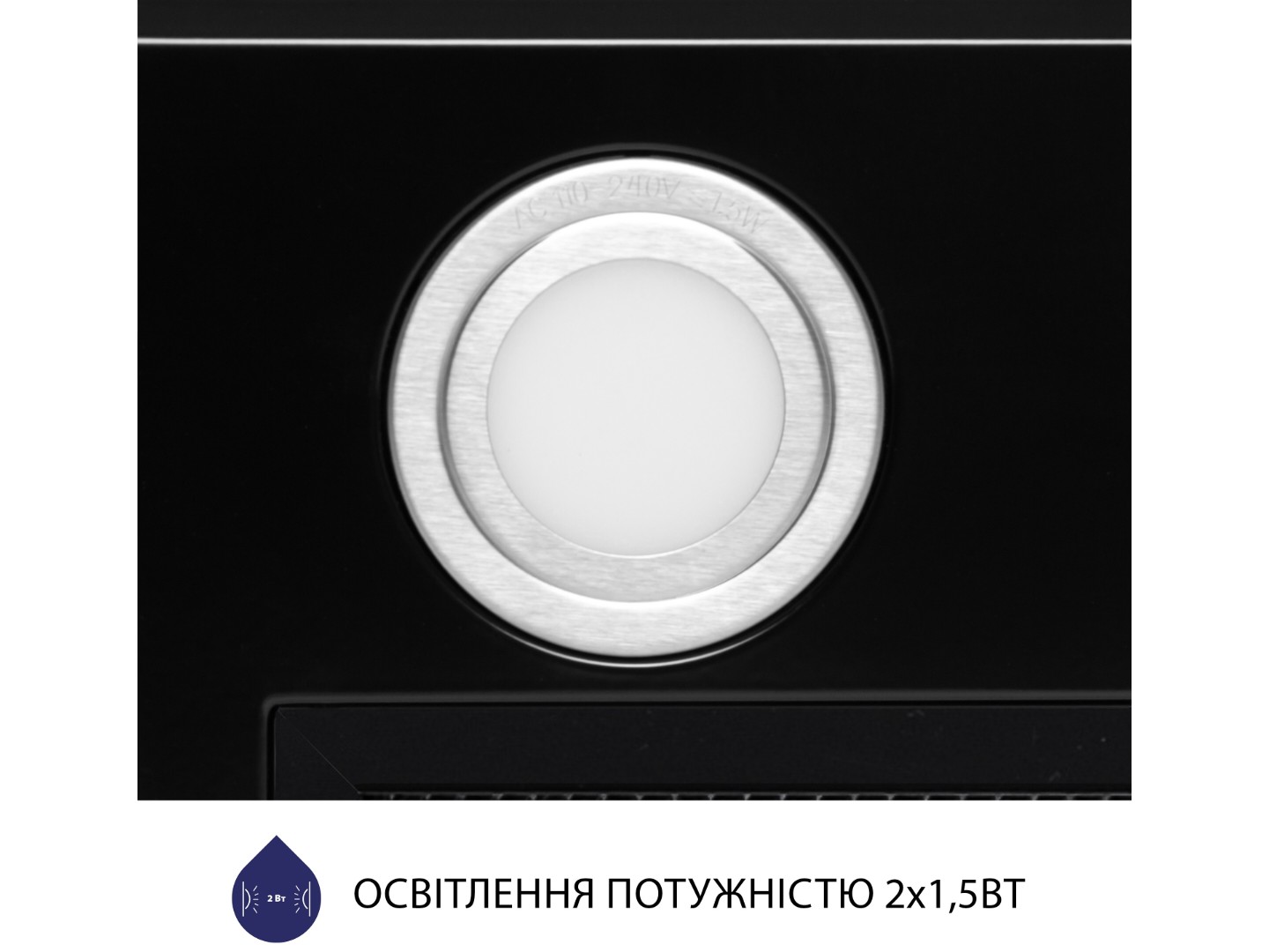 Витяжка вбудована Minola HBI 5622 BLF 1000 LED — фото 5