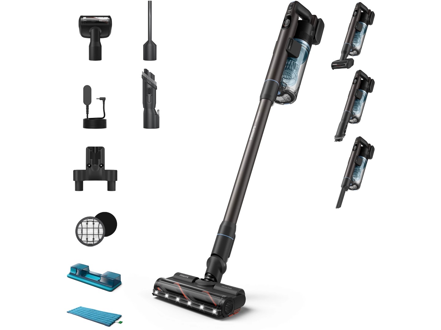 Пилосос ручний для дому Philips XC7163/01 Aqua