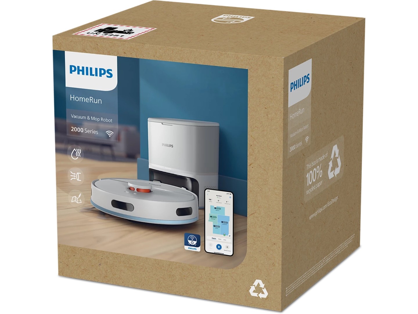Робот-пилосос миючий Philips XU2100/25 — фото 14