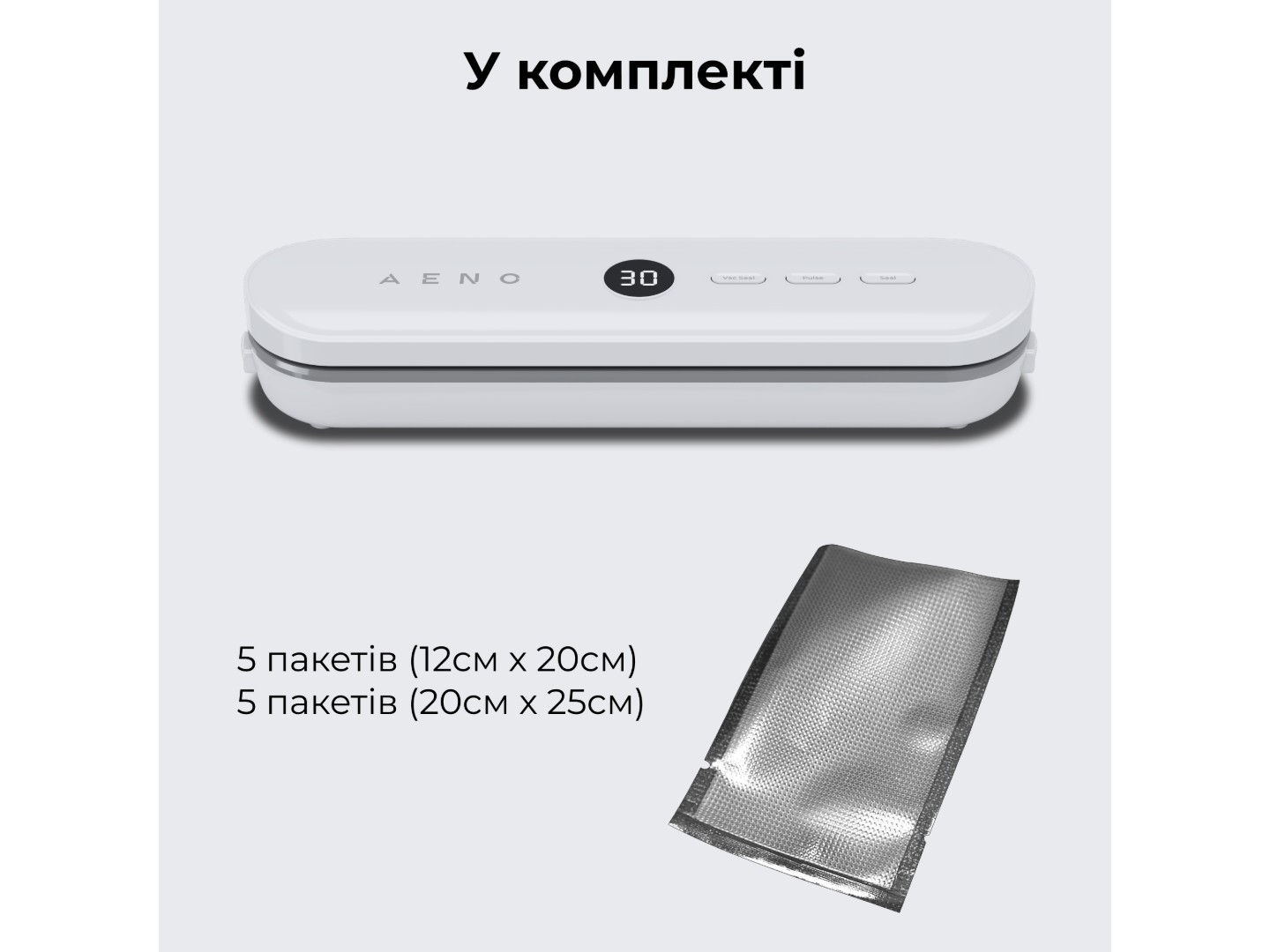 Вакууматор AENO VS3 (AVS0003) — фото 16