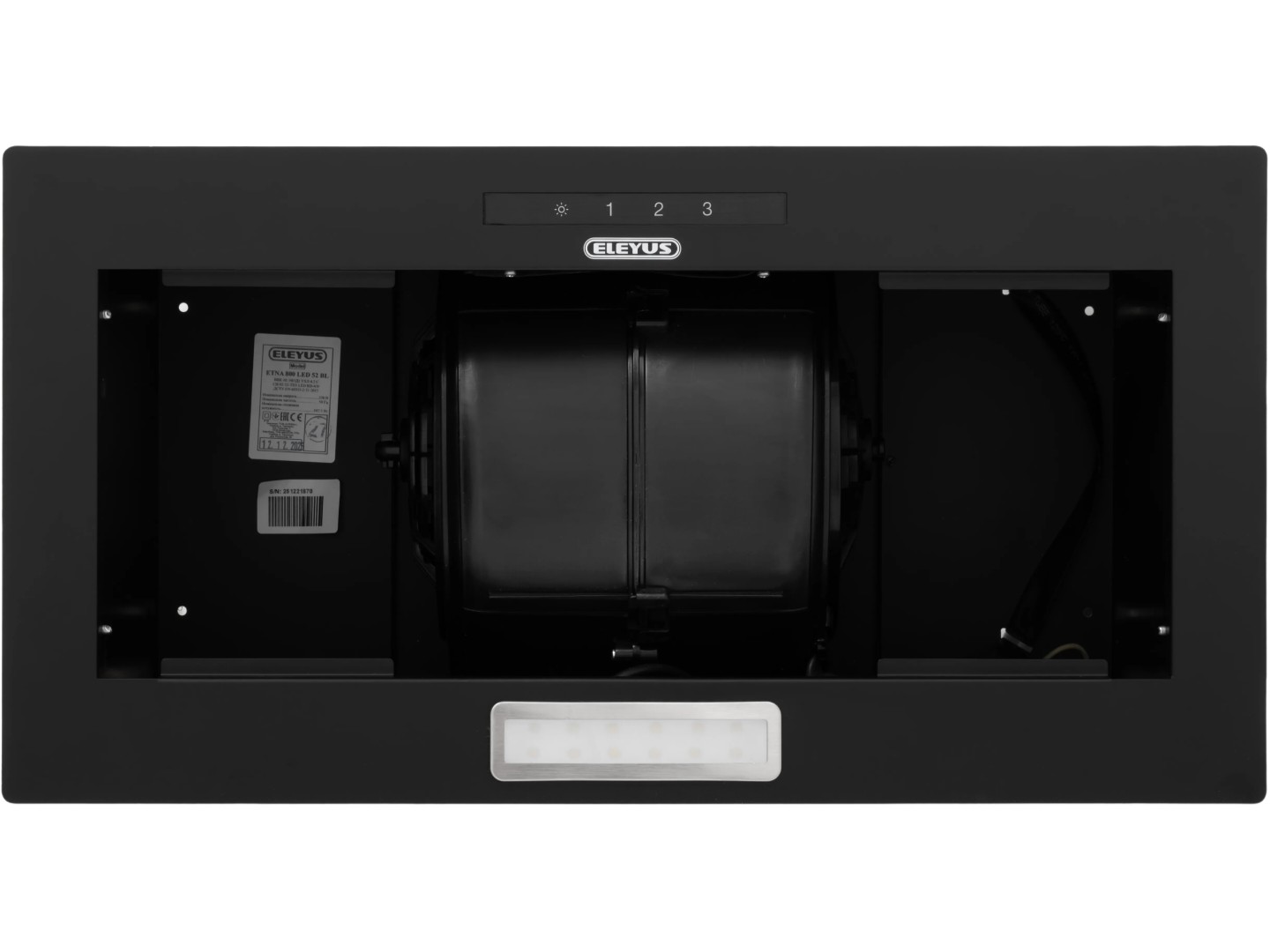 Витяжка вбудована ELEYUS ETNA 800 LED 52 BL — фото 6