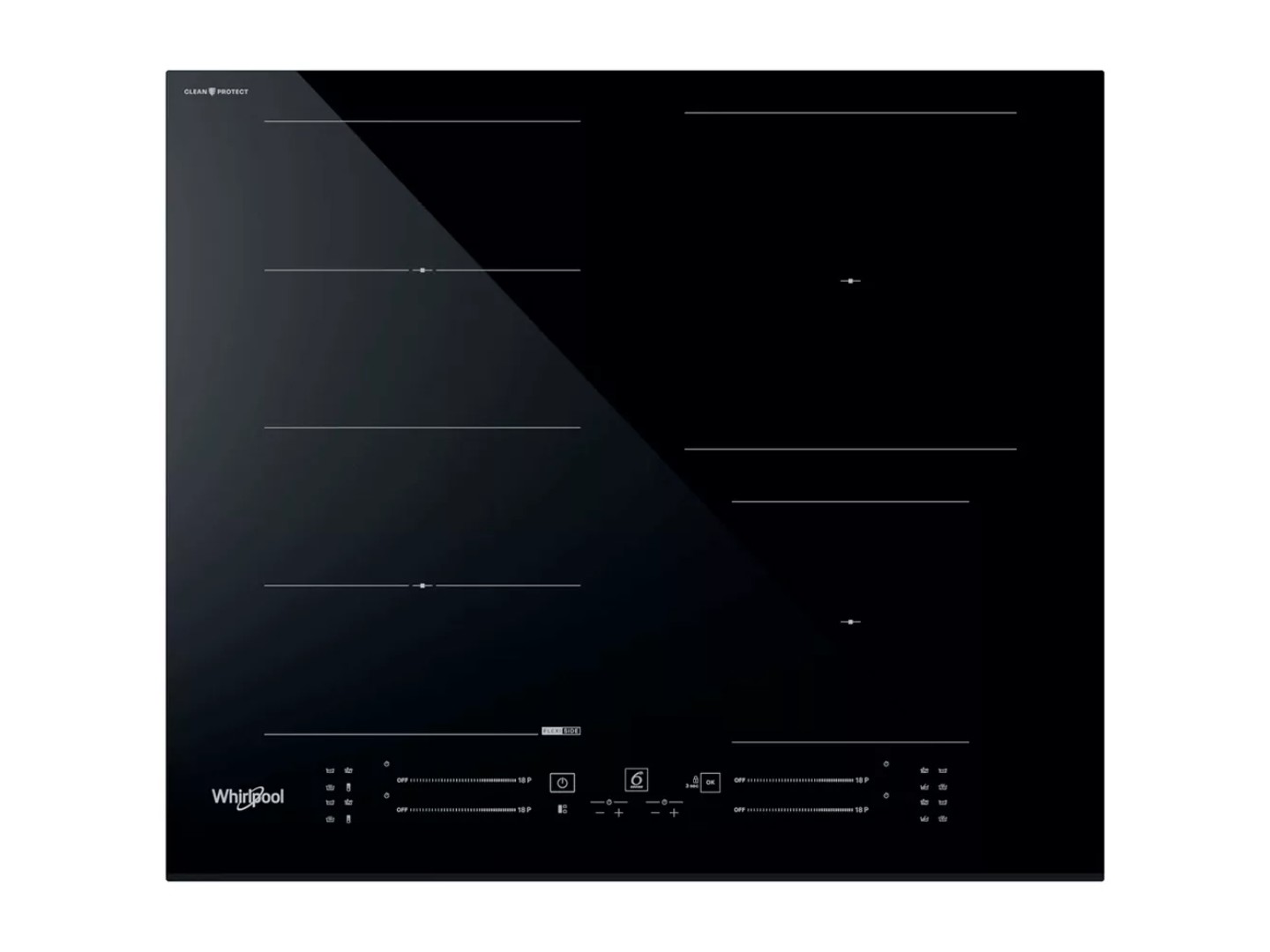Варильна поверхня електрична Whirlpool WF S5060 CPBF