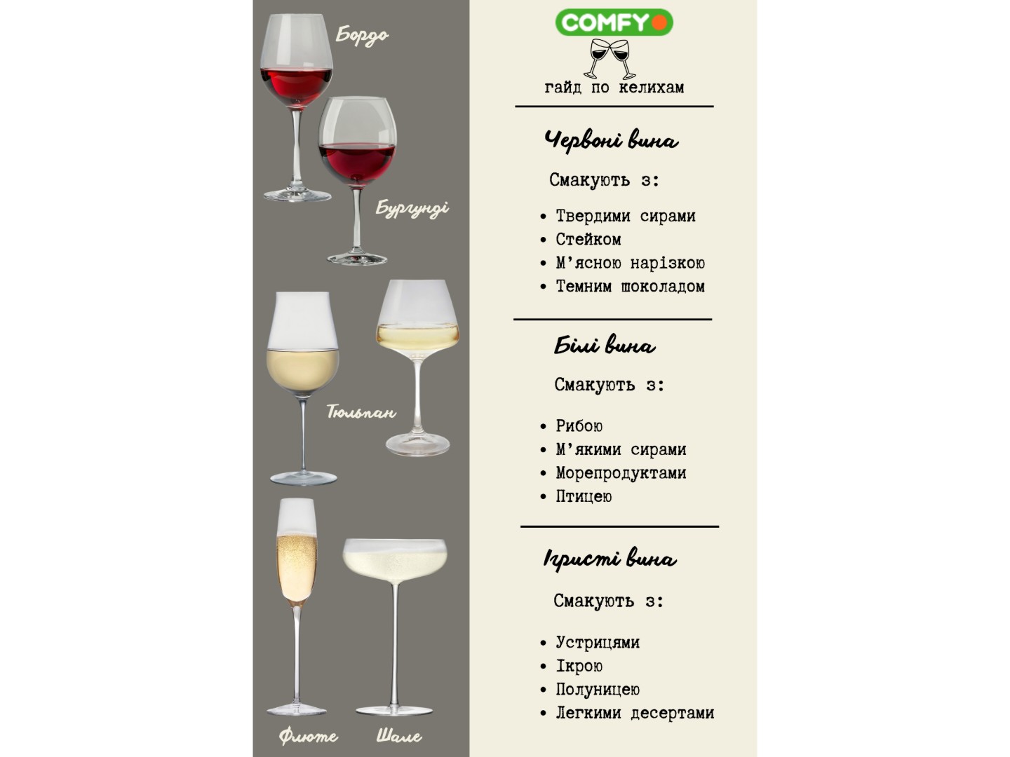 Набір келихів Bohemia Corvus 160 мл 6 шт. (b1SC69) — фото 2