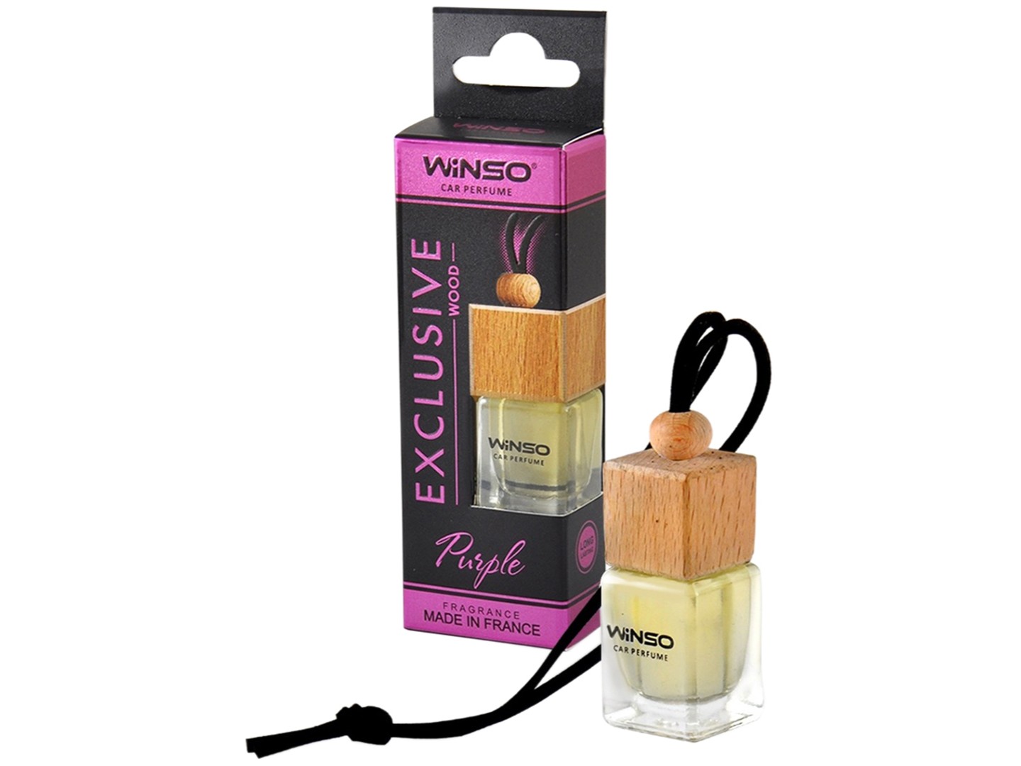 Ароматизатор для авто Winso Exclusive Wood 6,0 мл Purple (530740)