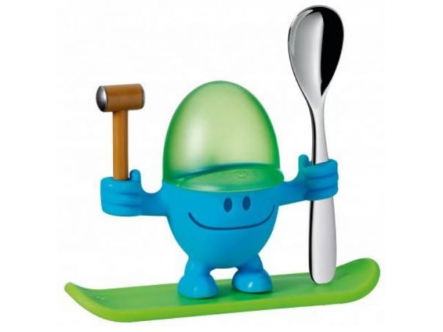 Підставка для яєць WMF 616687620MCEGG з ложкою Blue-Green — фото 1
