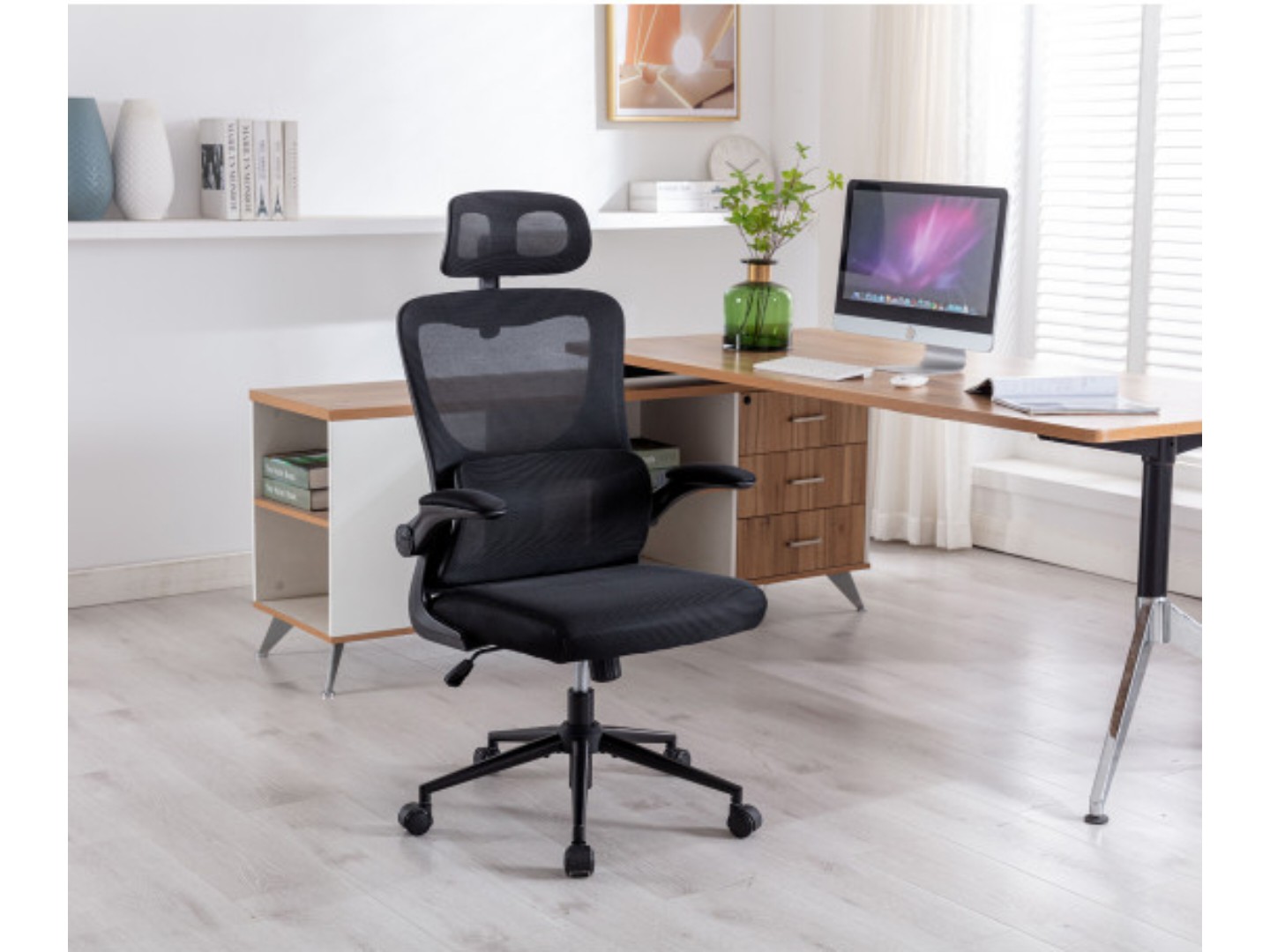 Крісло офісне GT Racer X-5728 Black — фото 15