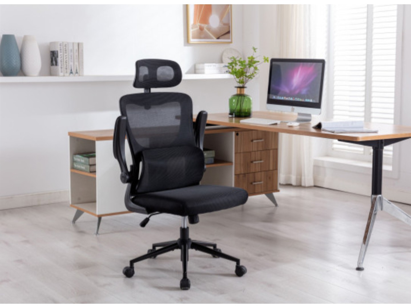 Крісло офісне GT Racer X-5728 Black — фото 13