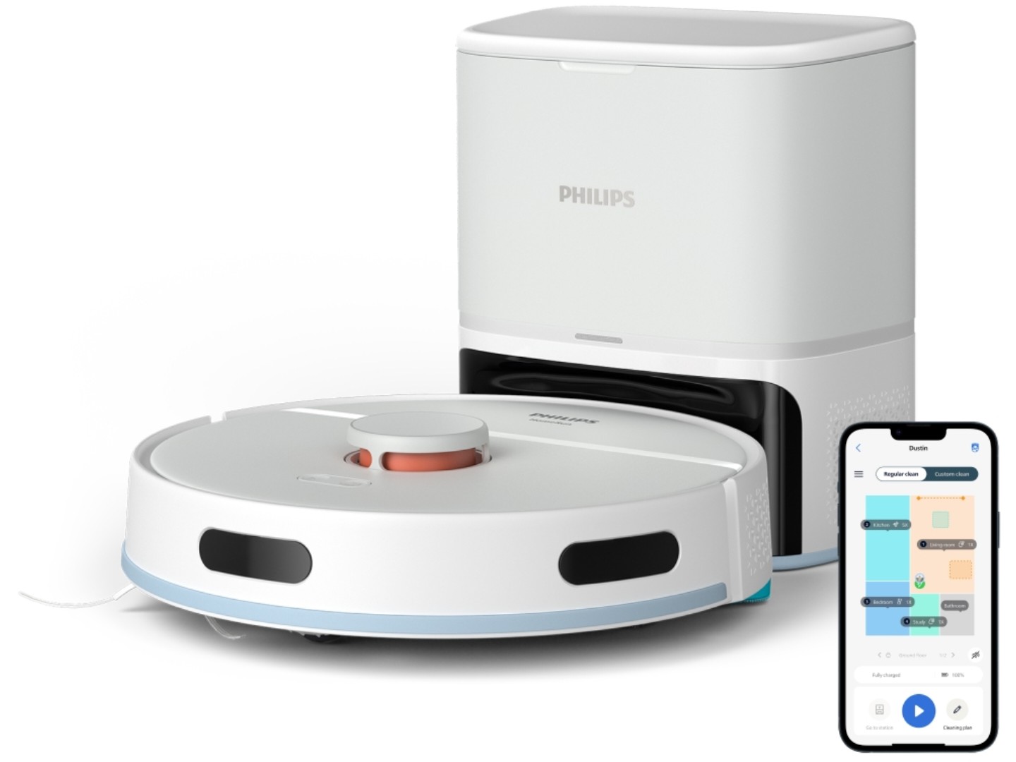 Робот-пилосос миючий Philips XU2100/25 — фото 1