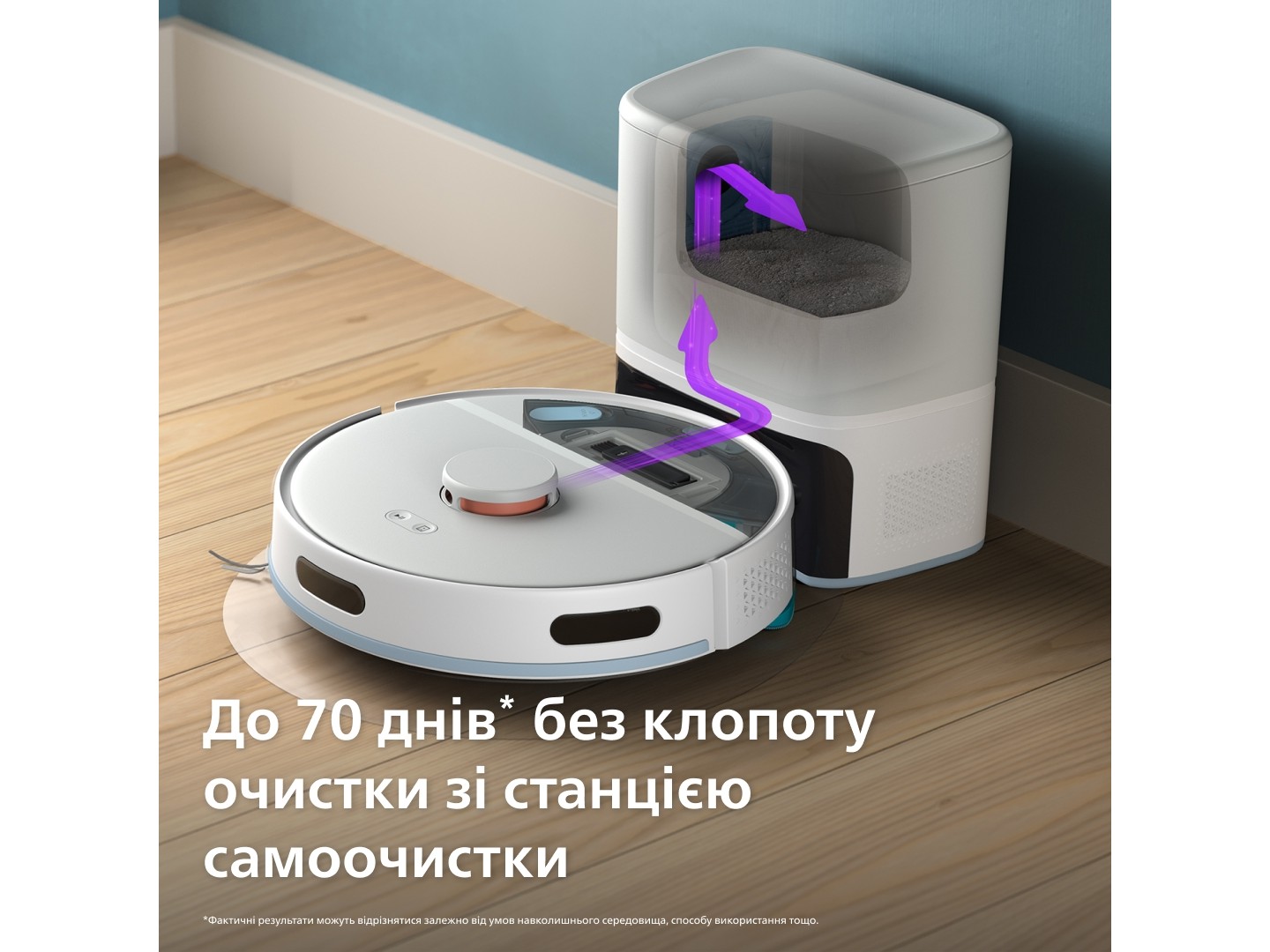Робот-пилосос миючий Philips XU2100/25 — фото 13