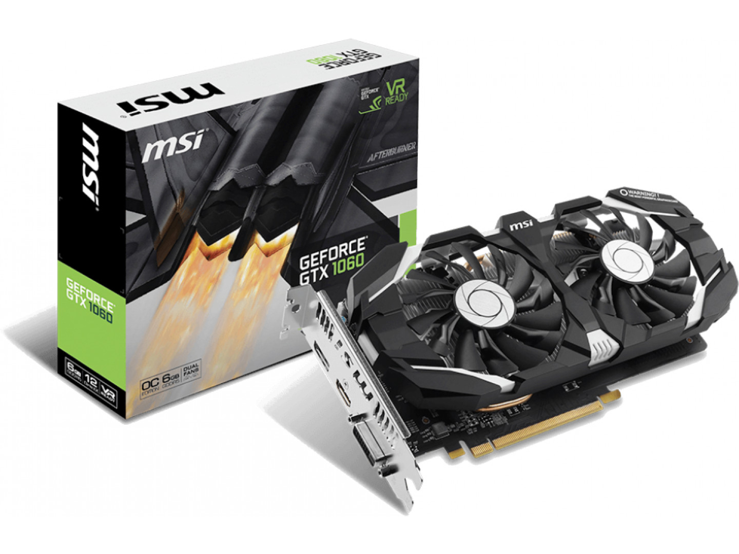 Купити Відеокарта MSI nVidia GeForce GTX1060 6GB GDDR5 (GF GTX 1060 6GT ...