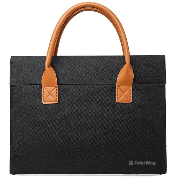 Фото - Сумка для ноутбуку Colorway Stylish 15.6 Black (CW-LBS156-BK)
