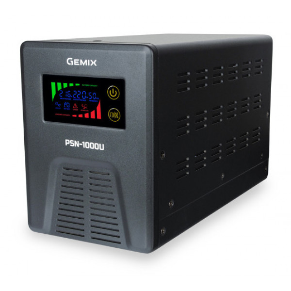 Фото - Джерело безперебійного живлення Gemix PSN-1000U Schuko Фото - Джерело безперебійного живлення Gemix PSN-1000U Schuko