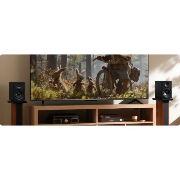 Фото - Компьютерная акустика компактная 2.0 Edifier M90 Black 2.0 100W Bluetooth Hi-Res