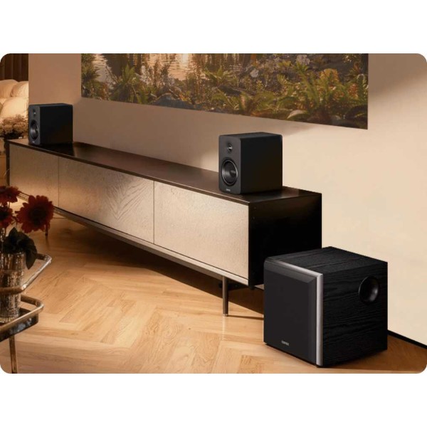 Фото - Компьютерная акустика компактная 2.0 Edifier M90 Black 2.0 100W Bluetooth Hi-Res