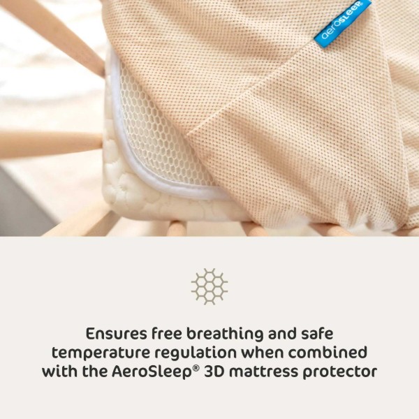 Фото - Простирадло дитяче AeroSleep 60x120 см білий (AC-120-060-W)