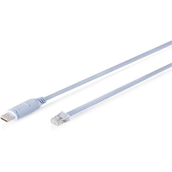 Фото - Перехідник USB-C - Ethernet Digitus USB 2.0 - RJ45 (M/M) 1.8m (DA-70173)