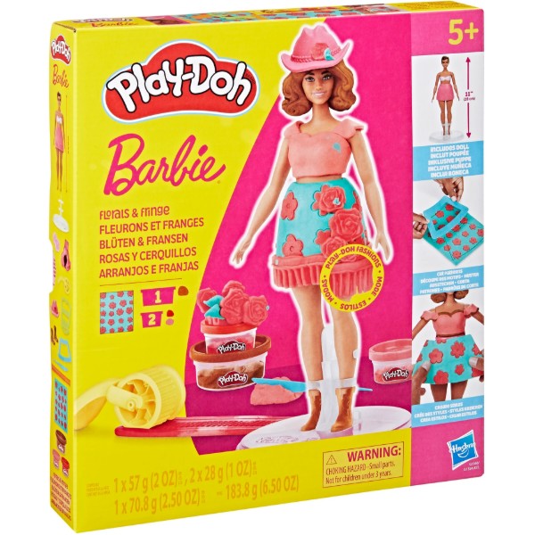 Фото - Наборы для лепки Hasbro BARBIE FLORALS AND FRINGE (G1354_G1360)