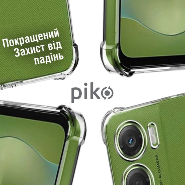 Фото - Чехол для смартфона Piko TPU Shockproof for Motorola G04 Light (1283126616228)
