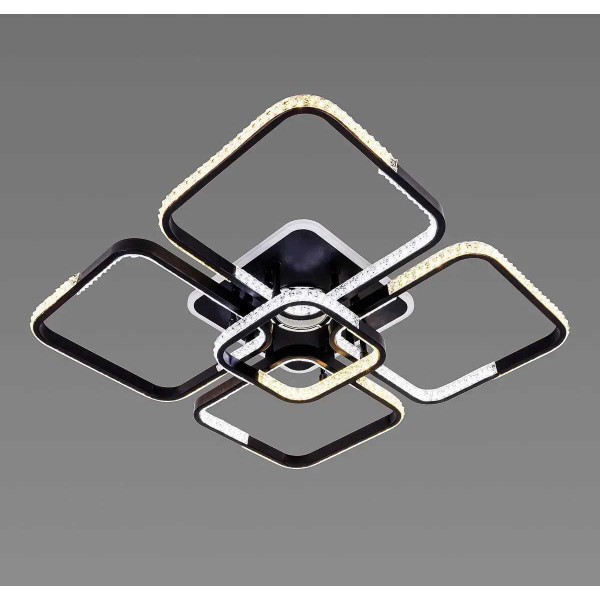 Фото - Люстра VALESO з музичною колонкою та RGB YZD1271 Black